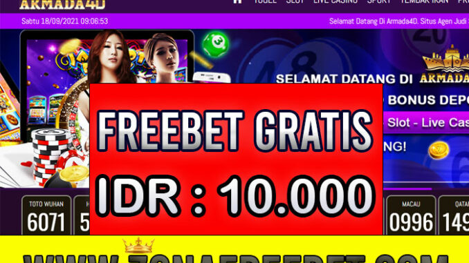 Armada4D Freebet Gratis Rp 10.000 Tanpa Deposit Armada4D Freebet Gratis Rp 10.000 Tanpa Deposit