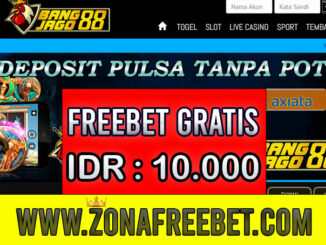 BangJago88 Freebet Gratis Rp 10.000 Tanpa Deposit