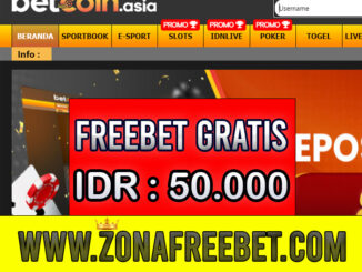 Betcoin Freebet Gratis Rp 50.000 Tanpa Deposit