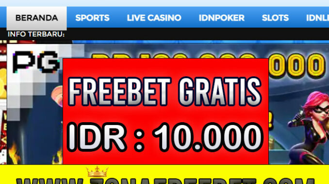 CNCBet Freebet Gratis Rp 10.000 Tanpa Deposit CNCBet Freebet Gratis Rp 10.000 Tanpa Deposit