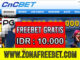CNCBet Freebet Gratis Rp 10.000 Tanpa Deposit