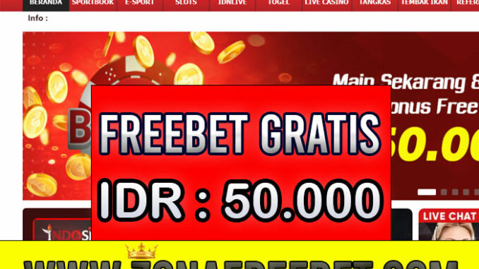INDOSlots Freebet Gratis Rp 50.000 Tanpa Deposit INDOSlots Freebet Gratis Rp 50.000 Tanpa Deposit