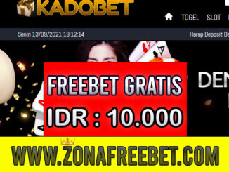 Kadobet Freebet Gratis Rp 10.000 Tanpa Deposit