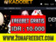 Kadobet Freebet Gratis Rp 10.000 Tanpa Deposit