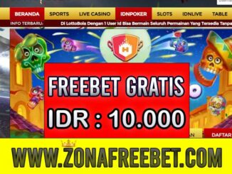LottoBola Freebet Rp 10.000 Tanpa Deposit
