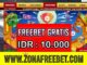LottoBola Freebet Rp 10.000 Tanpa Deposit