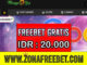 Mangga2Bet Freebet Gratis Rp 20.000 Tanpa Deposit