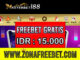 MasterBet188 Freebet Gratis Rp 15.000 Tanpa Deposit