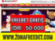 NiagaBet Freebet Gratis Rp 50.000 Tanpa Deposit