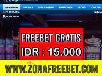 TopBandar Freebet Gratis Rp 15.000 Tanpa Deposit