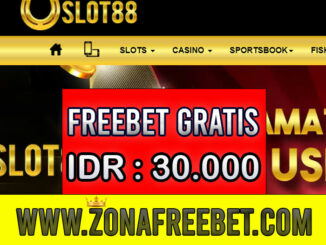 USlot88 Freebet Gratis Rp 30.000 Tanpa Deposit