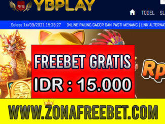 YBPlay Freebet Gratis Rp 15.000 Tanpa Deposit