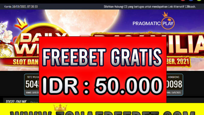 138Cash Freebet Gratis Rp 50.000 Tanpa Deposit 138Cash Freebet Gratis Rp 50.000 Tanpa Deposit
