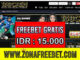 138Cash Freebet Gratis Rp 15.000 Tanpa Deposit