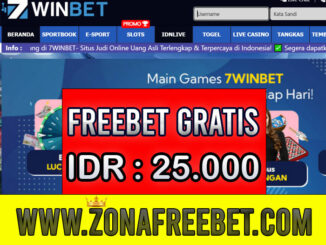 7WinBet Freebet Gratis Rp 50.000 Tanpa Deposit
