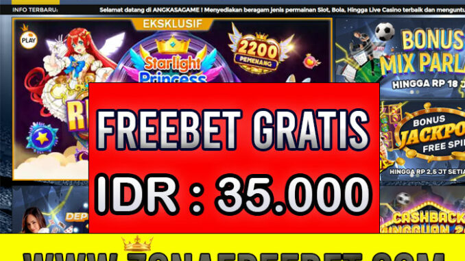 Angkasagame Freebet 35 Ribu Tanpa Deposit Angkasagame Freebet 35 Ribu Tanpa Deposit