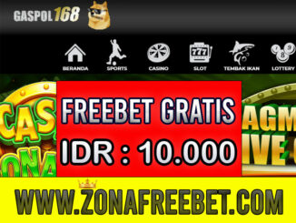 Gaspol168 Freebet Gratis Rp 10.000 Tanpa Deposit