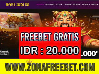 Hokijudi88 Freebet 20 Ribu Tanpa Deposit