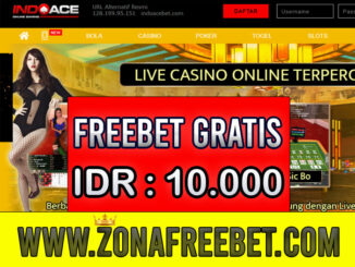 IndoAce Freebet Gratis Rp 10.000 Tanpa Deposit
