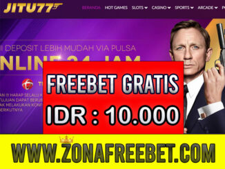 Jitu77 Freebet Gratis Terbaru Rp 10.000 Tanpa Deposit