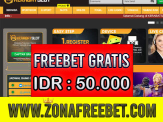 KerabatSlot Freebet Gratis Tanpa Deposit Rp 50.000