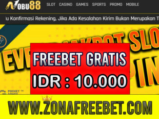 Nobu88 Freebet Gratis Rp 10.000 Tanpa Deposit