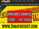 Nobu88 Freebet Gratis Rp 10.000 Tanpa Deposit
