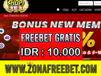 ShopeeSlot Freebet Gratis Terbaru Rp 10.000 Tanpa Deposit