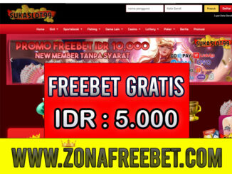 SukaSlot99 Freebet Gratis Rp 5.000 Tanpa Deposit