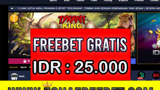 Brobet77 Freebet Gratis Rp 25.000 Tanpa Deposit Brobet77 Freebet Gratis Rp 25.000 Tanpa Deposit