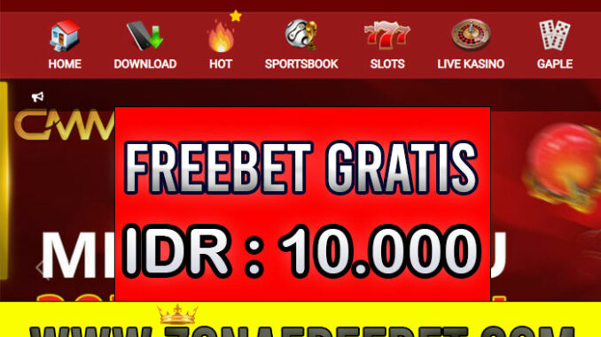 CMMSlot Freebet Gratis Rp 10.000 Tanpa Deposit CMMSlot Freebet Gratis Rp 10.000 Tanpa Deposit