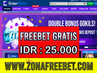 EnterSlots Freebet Gratis Rp 25.000 Tanpa Deposit