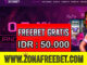 SOSBet Freebet Gratis Rp 50.000 Tanpa Deposit