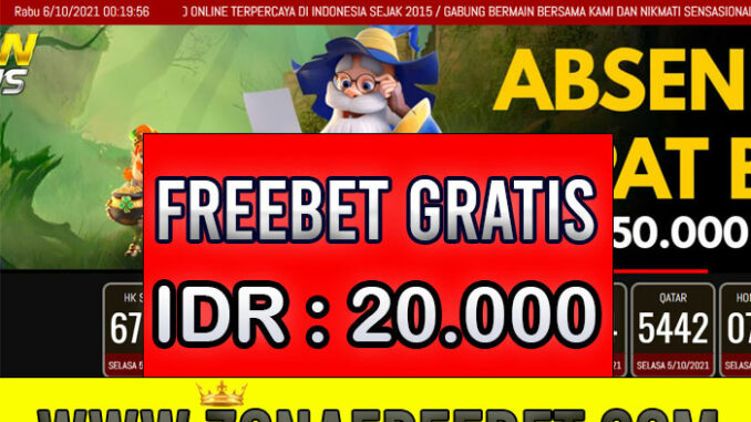 SpinTerus Freebet Gratis Rp 20.000 Tanpa Deposit SpinTerus Freebet Gratis Rp 20.000 Tanpa Deposit