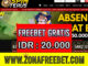 SpinTerus Freebet Gratis Rp 20.000 Tanpa Deposit