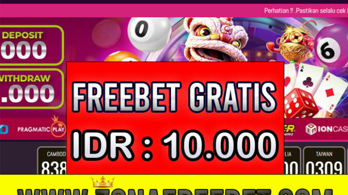 TotoBeta Freebet Gratis Terbaru Rp 10.000 Tanpa Deposit TotoBeta Freebet Gratis Terbaru Rp 10.000 Tanpa Deposit