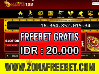 Harta138 Freebet Gratis Rp 20.000 Tanpa Deposit