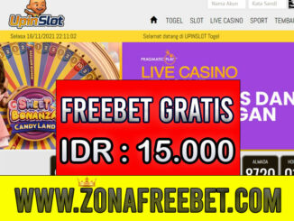 UpinSlot Freebet Gratis Rp 15.000 Tanpa Deposit