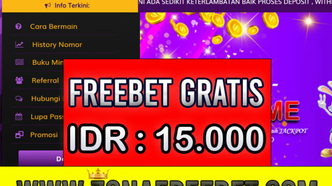 UsahaToto Freebet Gratis Rp 15.000 Tanpa Deposit UsahaToto Freebet Gratis Rp 15.000 Tanpa Deposit