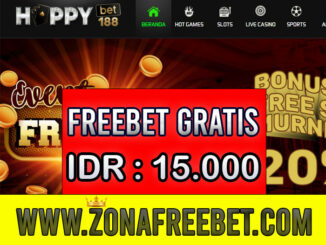 HappyBet188 Freebet Gratis Rp 15.000 Tanpa Deposit