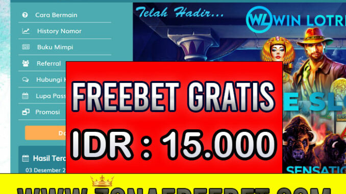 WinLotre Freebet Gratis Rp 15.000 Tanpa Deposit Pentolan88 Freebet Gratis Rp 10.000 Tanpa Deposit