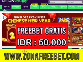 AsianWin88 Freebet Gratis Rp 50.000 Tanpa Deposit