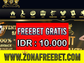 KudaSakti168 Freebet Gratis Rp.10.000 Tanpa Deposit