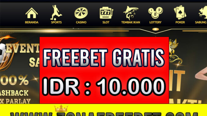 KudaSakti168 Freebet Gratis Rp.10.000 Tanpa Deposit