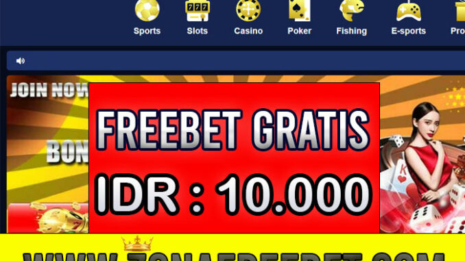 Mitra188 Freebet Gratis Rp 10.000 Tanpa Deposit