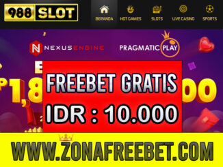 988Slot Freebet Gratis Rp 10.000 Tanpa Deposit