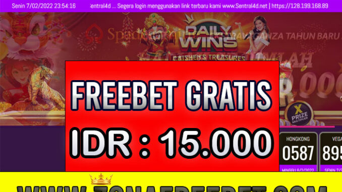 Sentral4D Freebet Gratis Rp 15.000 Tanpa Deposit Sentral4D Freebet Gratis Rp 15.000 Tanpa Deposit