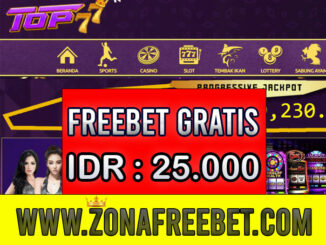 TOP77 Freebet Gratis Rp 25.000 Tanpa Deposit