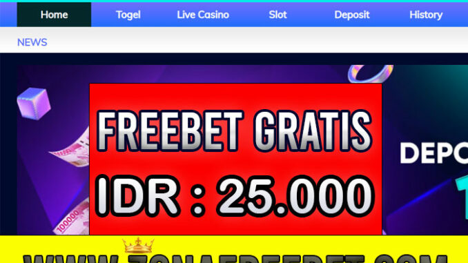 Vegas4D Freebet Gratis Rp 25.000 Tanpa Deposit Vegas4D Freebet Gratis Rp 25.000 Tanpa Deposit