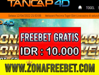 TANCAP4D Freebet Gratis Rp 10.000 Tanpa Deposit